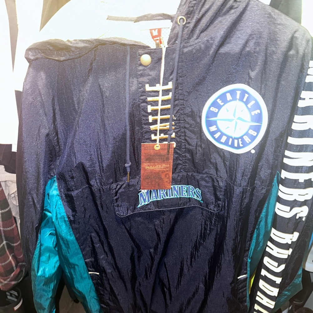 Seattle Mariners Navy and Teal Jacket
